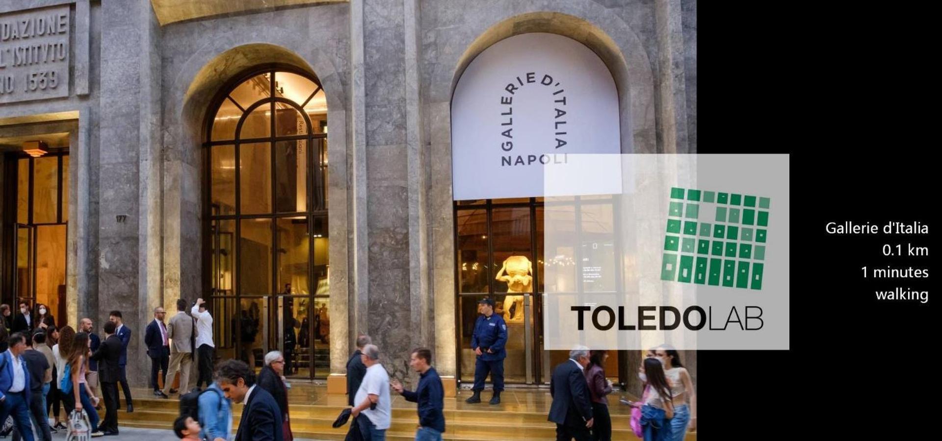 Hotel Toledo Lab Nápoles Exterior foto